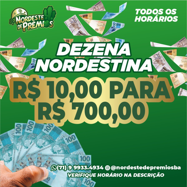 DEZENA - SEXTA-FEIRA - SN 7010 - 19:00H